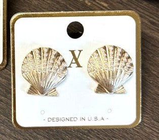 Shell Drop Earrings