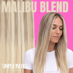 InvisiLay Clip-In Hair Extensions - Simple Inches Hair Extensions
