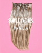 InvisiLay Clip-In Hair Extensions - Simple Inches Hair Extensions