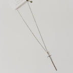 Modern Cross Necklace - WATERPROOF-Necklace-Pretty Simple
