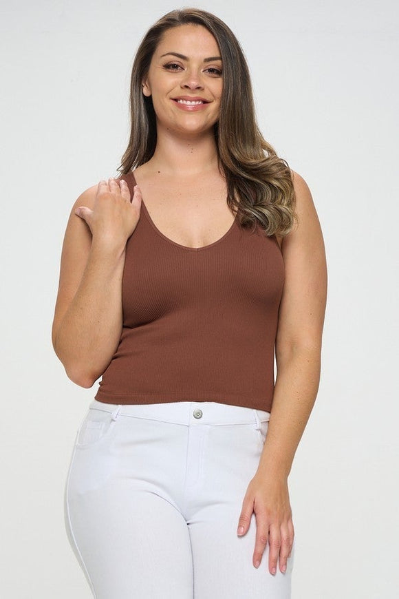 Your New Go To Reversible Ribbed Tank