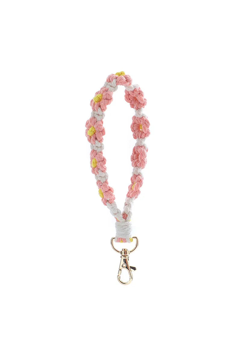 Handmade Flower Key Chain