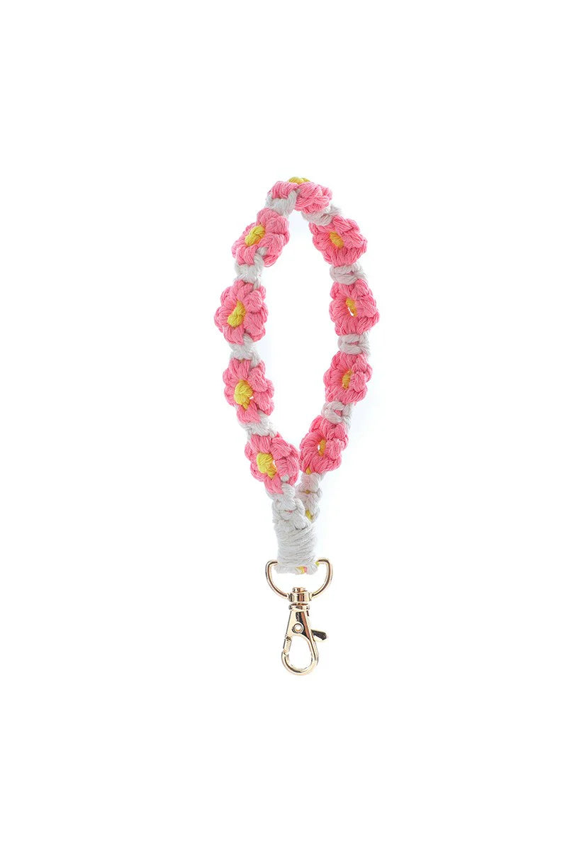 Handmade Flower Key Chain