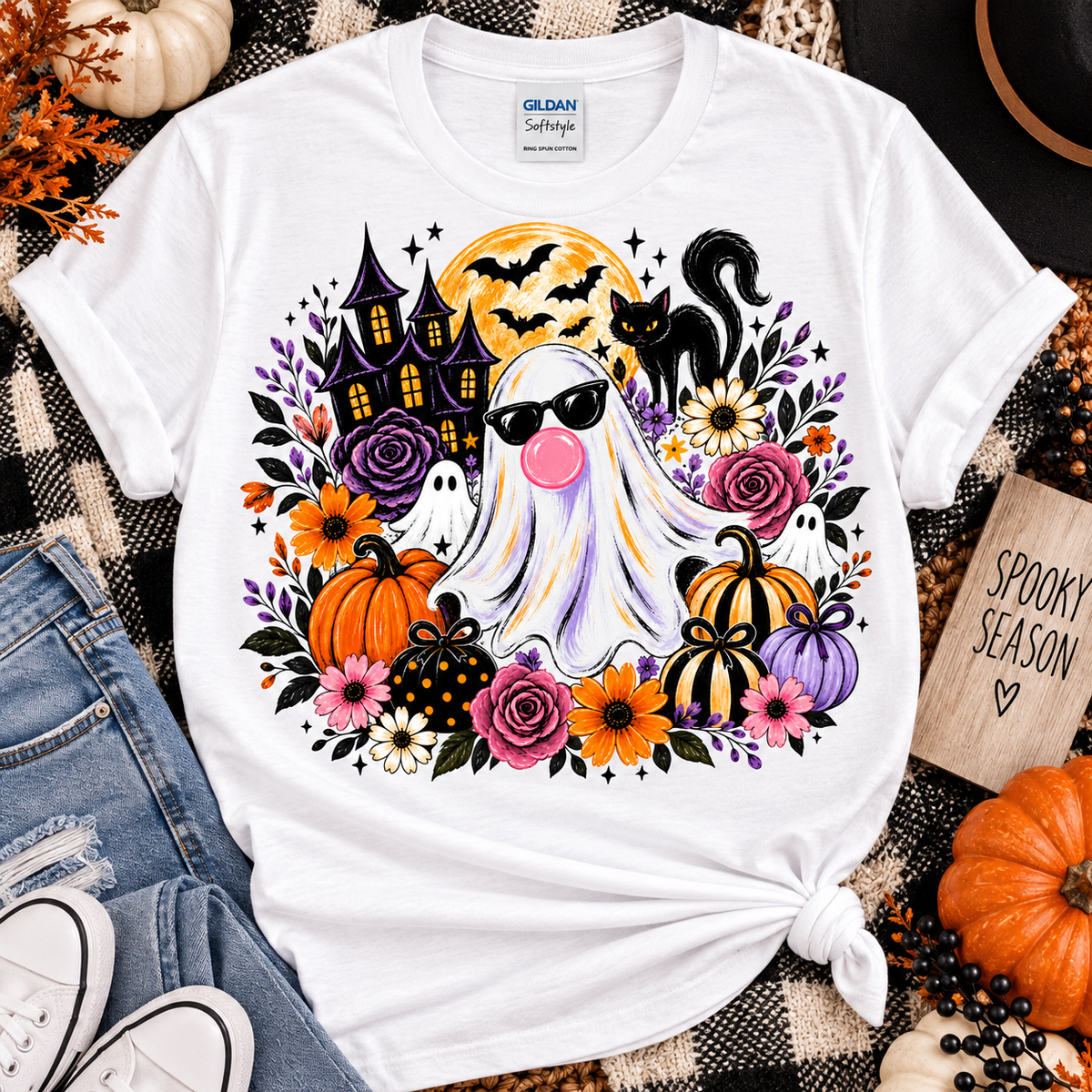 What's Poppin Halloween Graphic Tee