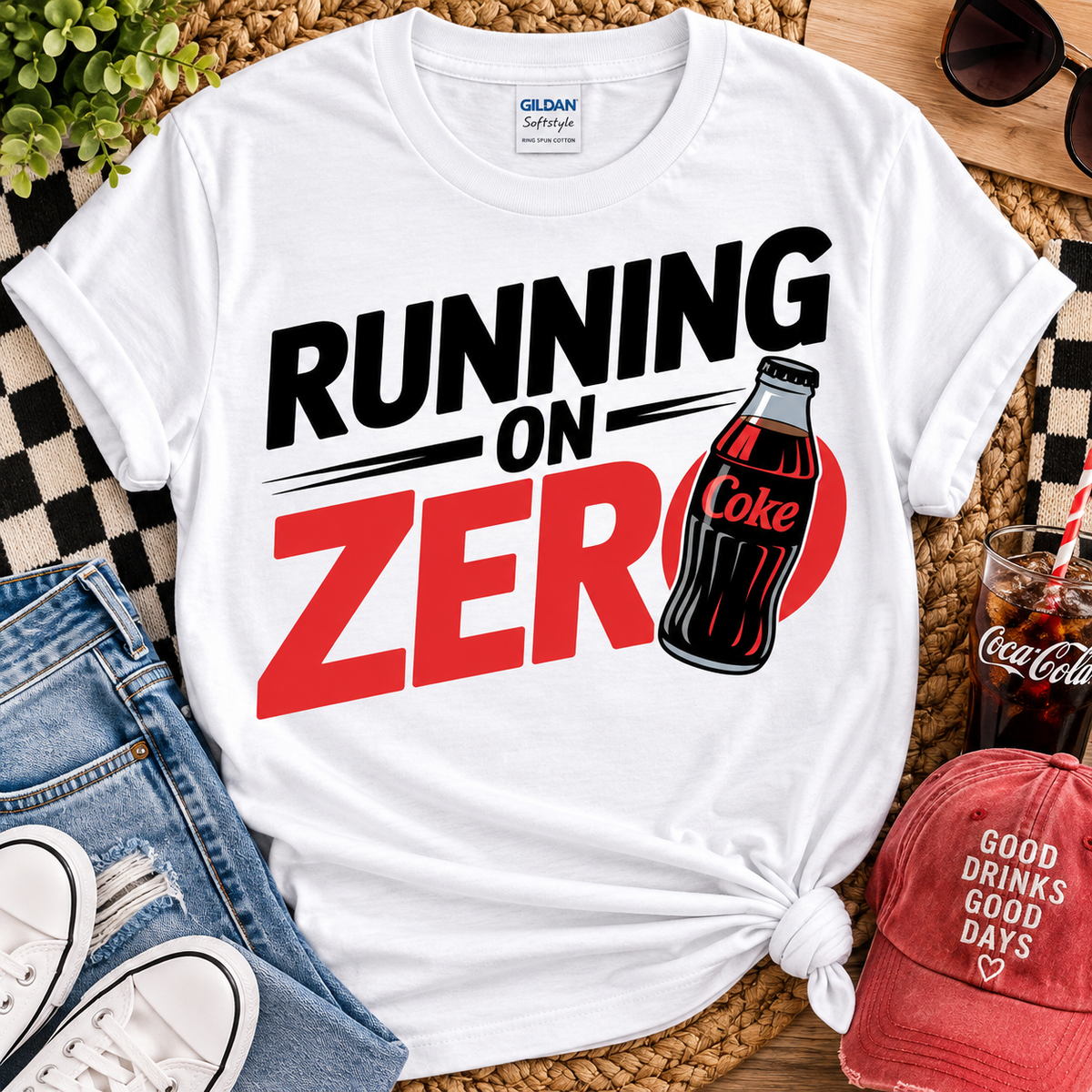 Running on Zero Graphic Tee