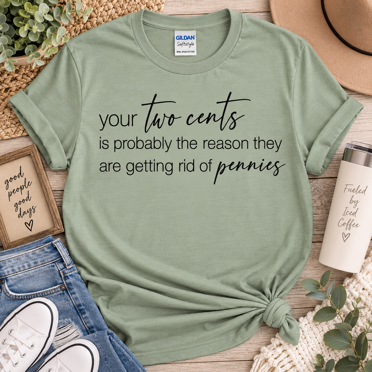 Your Two Cents Graphic Tee