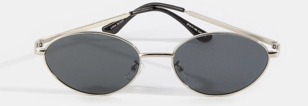 Slim Oval Cat Eye Sunglasses