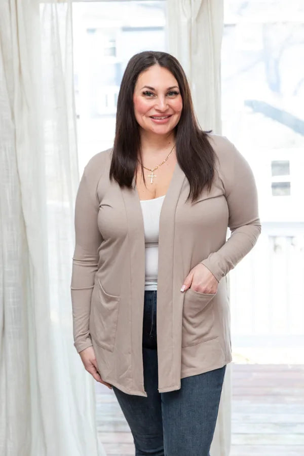 Slouchy Pocket Cardigan