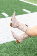 Somebodys Problem Boots By Hey Girl