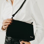 Suede Harper Hobo Shoulder Bag-Shoulder Bag-Pretty Simple